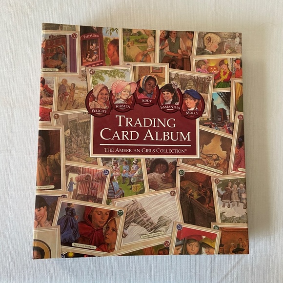American Girl Trading Card Binder & Cards - Picture 1 of 8